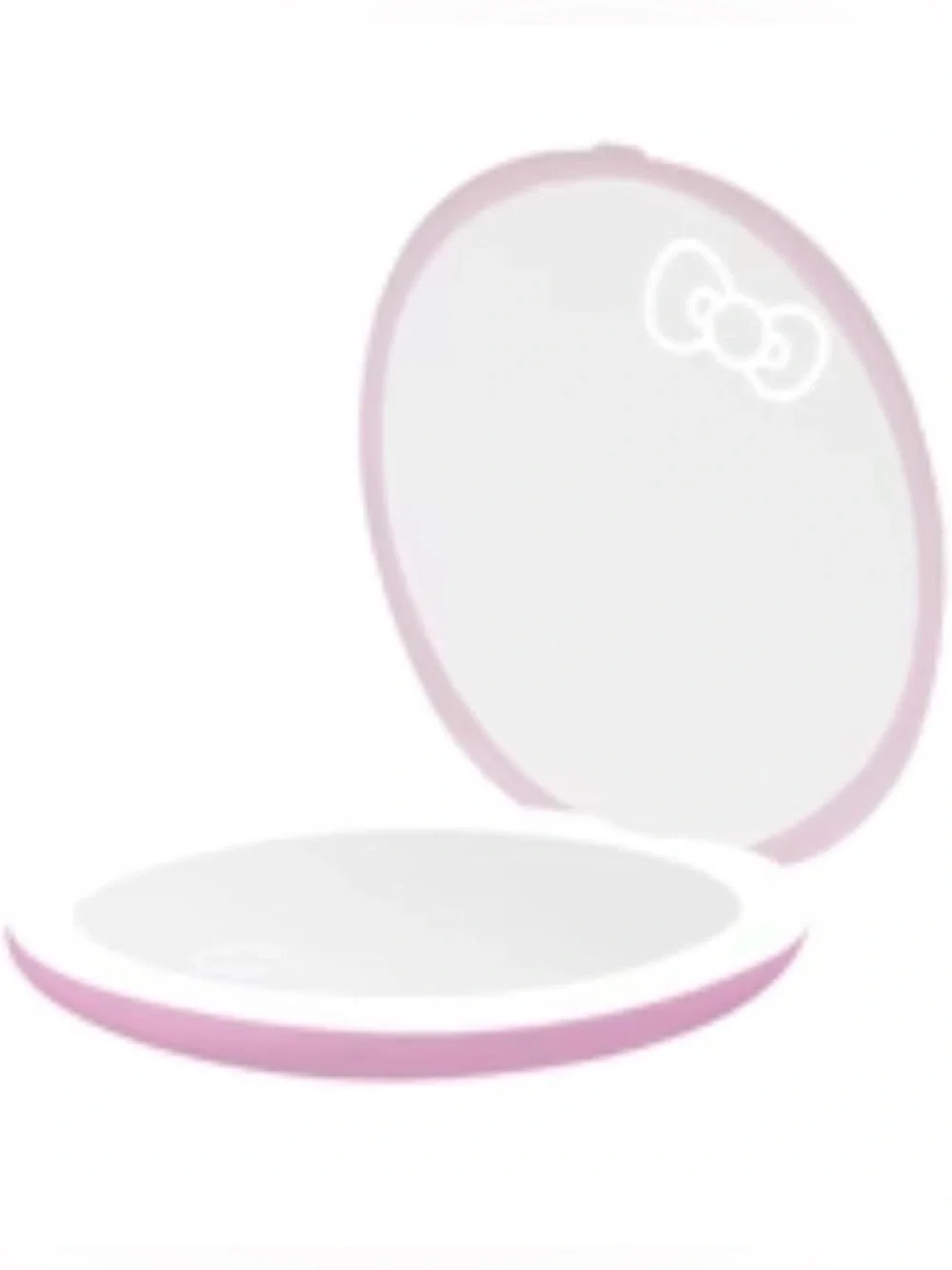 Impressions Vanity Hello Kitty Pretty Pink LED Compact Mirror - 3X Magnification - Picture 3 of 8